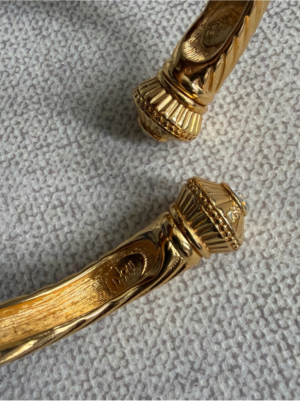 Joan Rivers Gold Twist Cable Bangle Bracelet - Women Jewelry - Picture 4 of 4